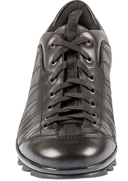 Bağcıklı Siyah Kauçuk Taban Erkek Sıcak Astar Kışlık Ayakkabı 3510 551 635 fırsatları