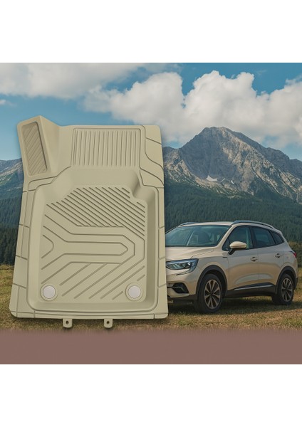 Opel Insıgnıa 2017+ Bej 3D Oto Paspas Havuzlu Titanyum fırsatları