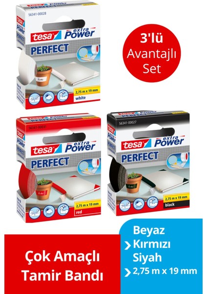 3'lü Avantajlı Set Onarım Bandı