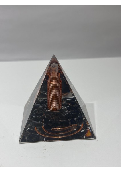 Obsidyen Koruma Kalkanı Orgoniti 6 cm