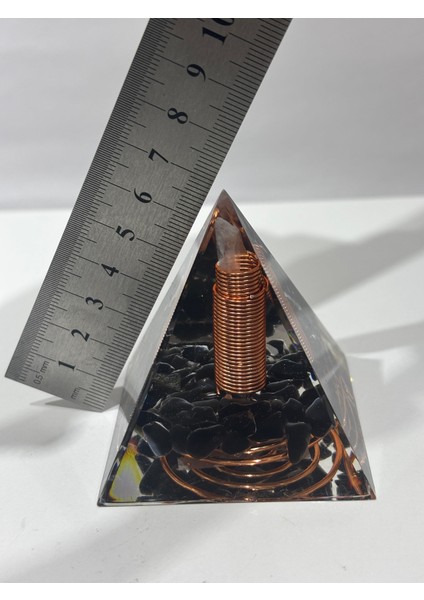 Obsidyen Koruma Kalkanı Orgoniti 6 cm modelleri