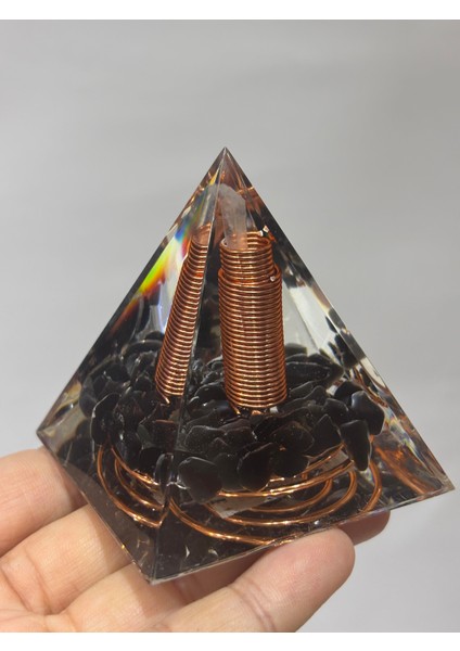 Obsidyen Koruma Kalkanı Orgoniti 6 cm fırsatları