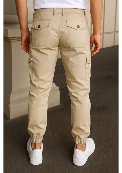 Erkek Günlük Trend Lastikli Taş Taktik Kargo Pantolon indirimleri