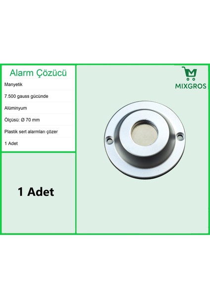 Standart Alarm Etiketi Çözücü Sökücü