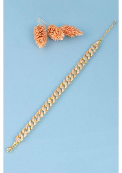 Altın Kaplama 925 Ayar Gümüş Gurmet Bileklik fırsatları