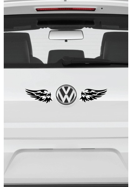 2 Adet Araba Motorsiklet Leptop Kask Kanat Sticker Reflektörlü ve Düz Renkler Piano Black fiyatları