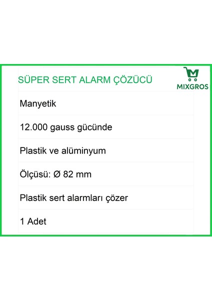 Süper Alarm Etiketi Çözücü Sökücü modelleri