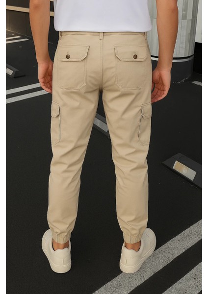 Erkek Lastikli Yüksek Bel Taş Taktik Kargo Pantolon indirimleri