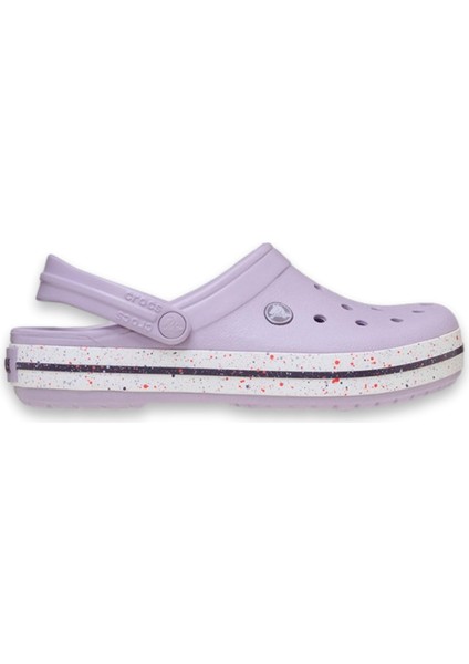 211621 Crocband Speckled Band Clog Lila Kadın Terlik fiyatları