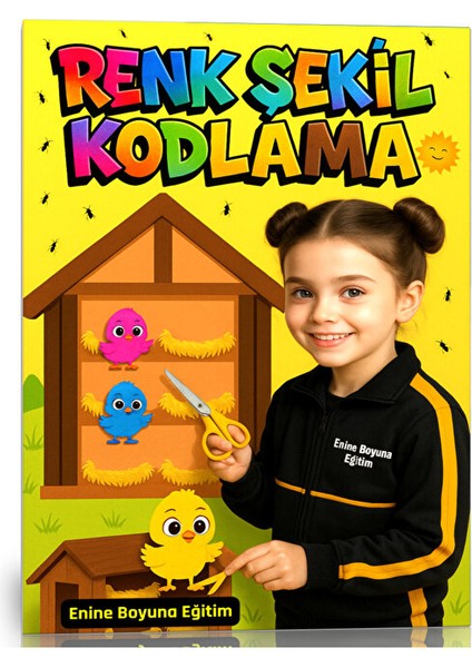 Renk Şekil Kodlama Seti (Cırt Cırtlı) – 3-9 Yaş