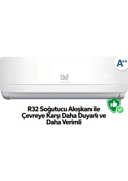 A++ 12000 Btu Ekonomik Inverter Duvar Tipi Klima fiyatları