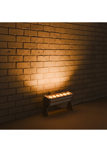 KWL117 Wallwasher — Duvar Aydınlatması / 6W / 600 Lümen - Turuncu