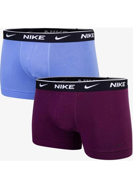 Dri Fit Ultra Stretch 2 Pack Micro 2 Li Paket Kısa Boxer Mavi Mor