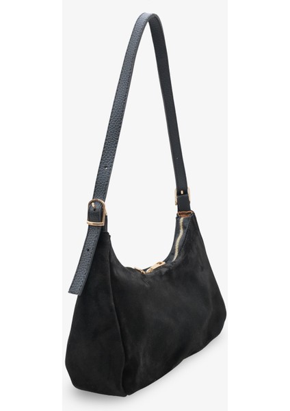 Sable Kadın Hakiki Deri Günlük Çanta Siyah Süet fiyatları