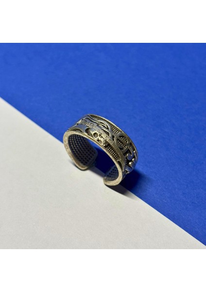 Özel Tasarım Maskülen Ayarlanabilir Erkek Yüzük