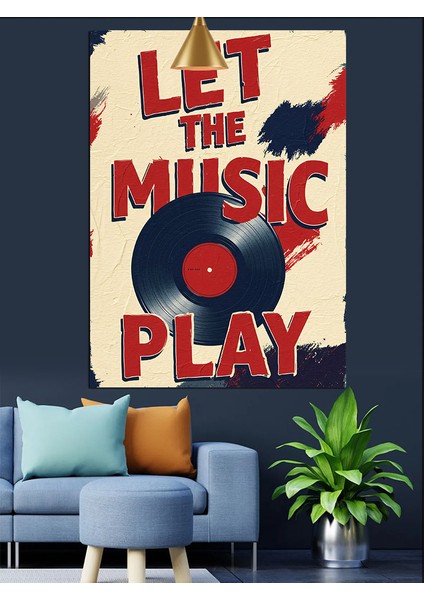 Müziğin Ritmini Yakala Dansı Dekoratif Kanvas - Mdf Ahşap Tablo fiyatları