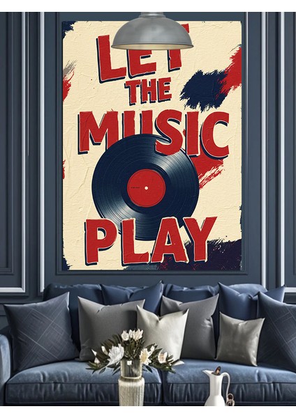 Müziğin Ritmini Yakala Dansı Dekoratif Kanvas - Mdf Ahşap Tablo indirimleri