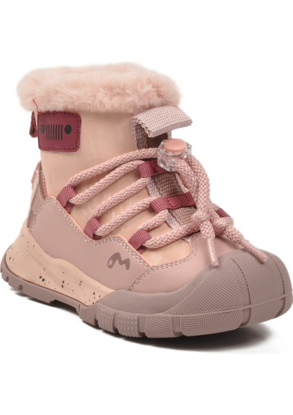 Pudra Içi Kürklü Soğuğa Dirençli Kaymaz Kız Çocuk Bot 22672 P modelleri