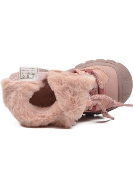 Pudra Içi Kürklü Soğuğa Dirençli Kaymaz Kız Çocuk Bot 22672 P fırsatları