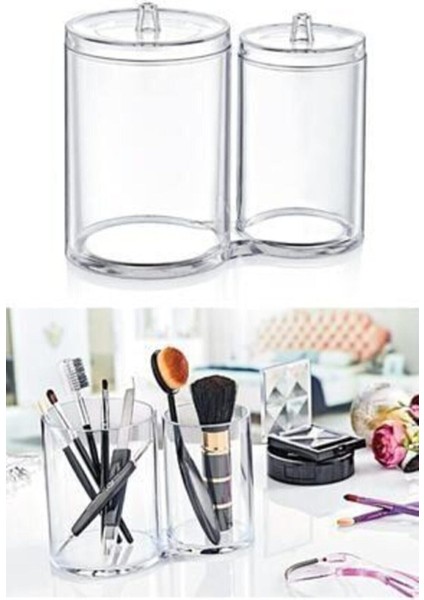 Ikiz Kutular Pamukluk Makyaj Malzemeleri Düzenleyici fiyatları