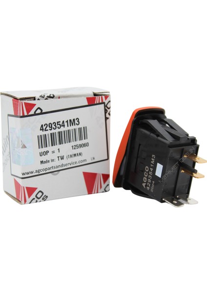 Massey Ferguson 4293541M3 Çift Çeker Düğmesi (4x4 Anahtarı) – Orijinal Agco Ürün