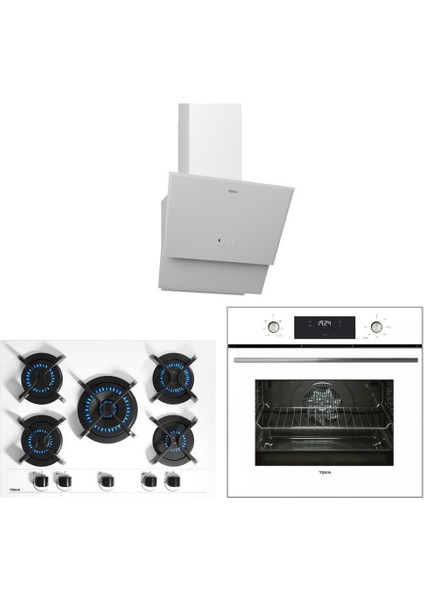 Beyaz Ankastre Set (Hak 627 Wh - Gbc 75030 Wh - Tvt 60.1 Wh)