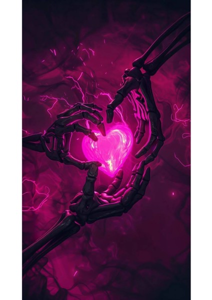 Kurt Kapı Direk Kaplama Folyosu Baskılı Sticker Sağ-Sol 2 Adet 22*50 cm