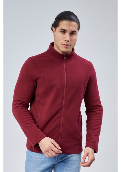 Mooncover Unisex Italyan Polar Fermuarlı Cepli Sweatshirt fırsatları