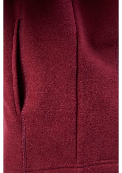 Mooncover Unisex Italyan Polar Fermuarlı Cepli Sweatshirt