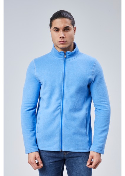 Mooncover Unisex Italyan Polar Fermuarlı Cepli Sweatshirt fırsatları