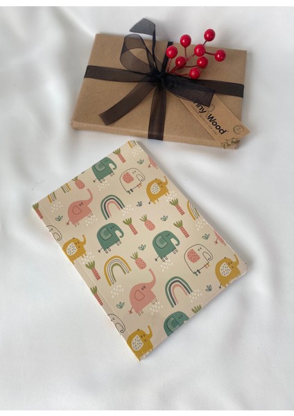 Özel Tasarım Çizgili Defter – Bristol Kapak, Hediyelik & Şık Tasarım fırsatları