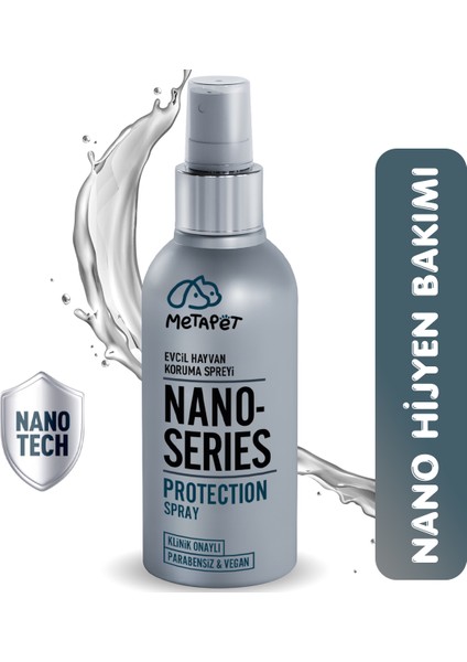 Nano Series Kedi Hijyen Spreyi | Göz, Kulak ve Ağız Çevresi İçin Doğal Temizlik 150 ml