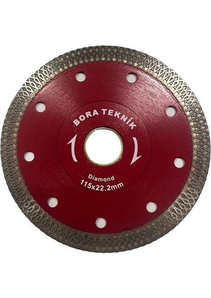 Bora Teknik Seramik Hassas Kesim Diski 115 mm