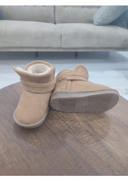 Kız/erkek Bebek Kürklü Kışlık Patik Bot – Sıcak Tutarlı süet model Rahat ve Şık modelleri
