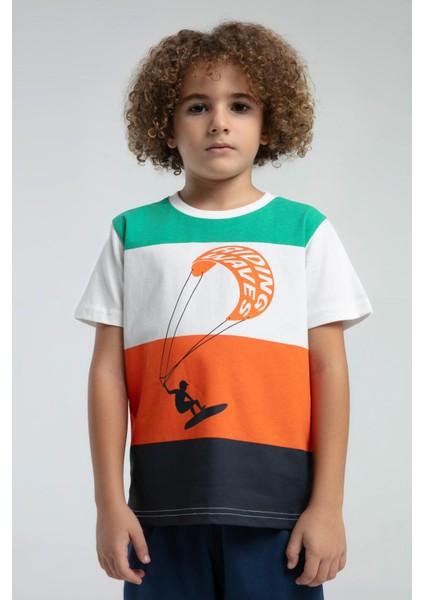 Roly Poly Renkli Erkek Çocuk Kısa Kol Bermuda Şortlu Pijama Takım modelleri