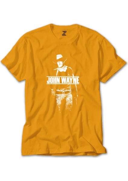 John Wayne Sarı Tişört Liyada