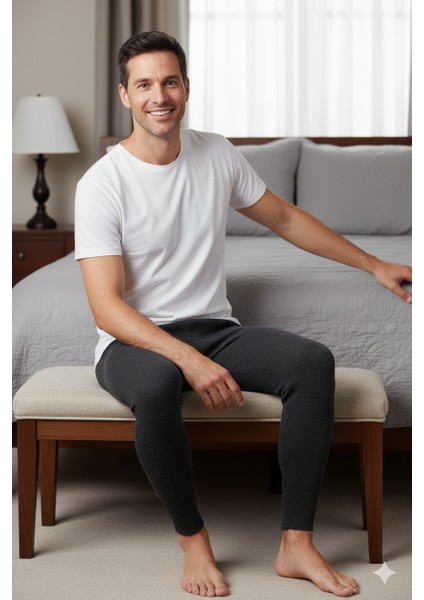 Erkek Kışlık Yünlü Termal Içlik Kalın Triko Örme Düz Renk Sıcak Tutar Rahat Tam Kalıp modelleri