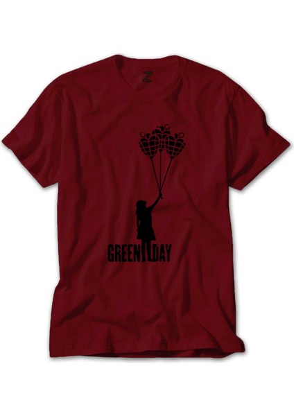 Green Day Girl Kırmızı Tişört Liyada