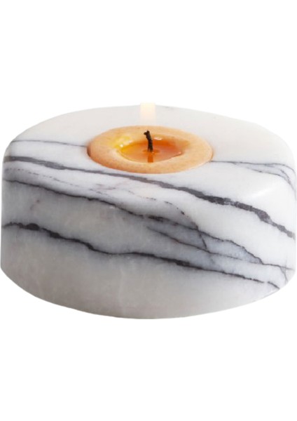 Hemera Mermer Mumluk Lila 3 x 9 cm