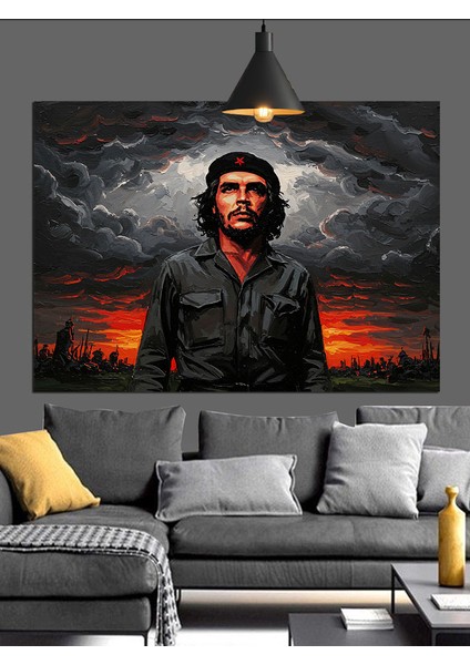 Che Guevara Dekoratif Kanvas - Mdf Ahşap Tablo modelleri
