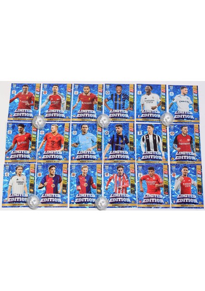 Fifa 365 Adrenalyn Xl 2025 Limited Edition Card Futbolcu Kartları (10 Kart) indirimleri