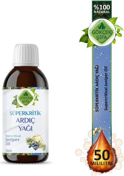 Ardıç Süperkritik Mix Yağı 50 ml (JUNİPER SUPERCRİTİCAL MİX OİL)