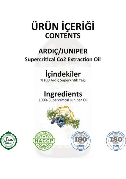 Ardıç Süperkritik Mix Yağı 50 ml (JUNİPER SUPERCRİTİCAL MİX OİL) modelleri