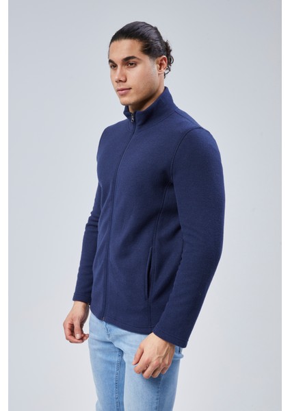 Mooncover Unisex Italyan Polar Fermuarlı Cepli Sweatshirt modelleri