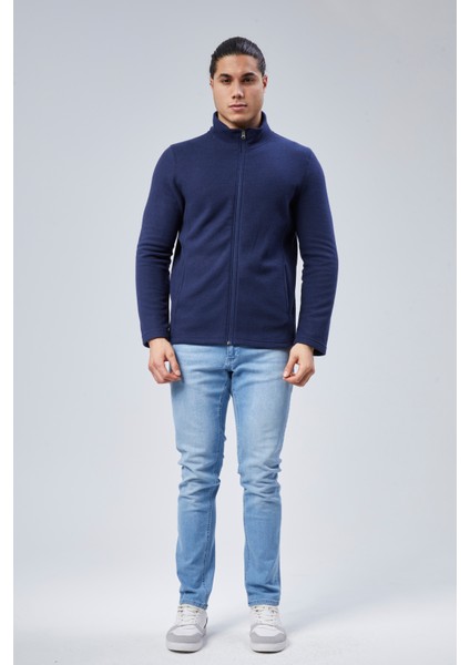 Mooncover Unisex Italyan Polar Fermuarlı Cepli Sweatshirt fırsatları