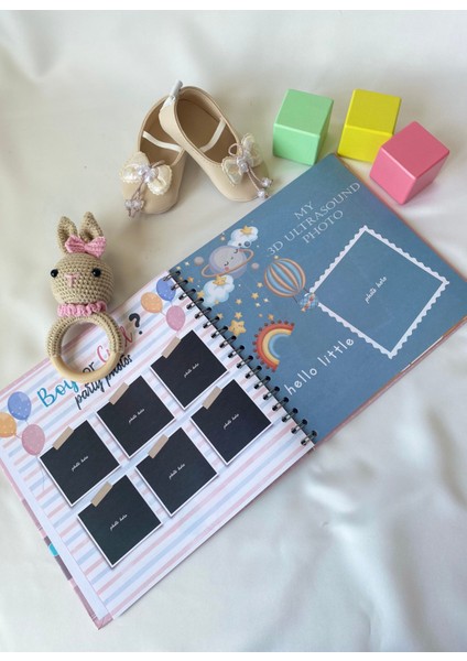 Anne ve Bebek Anı Defteri – Hamilelik Günlüğü & Bebek Ajandası (My First Memories – Pembe) indirimleri