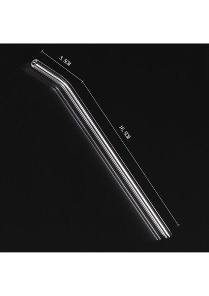 6 Adet Şeffaf Cam Pipet -Eğimli Cam Pipet modelleri