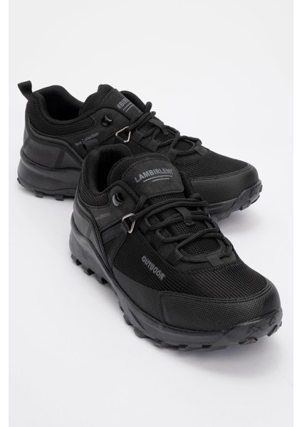 Kaydırmaz Erkek Outdoor Spor Bot Siyah Füme