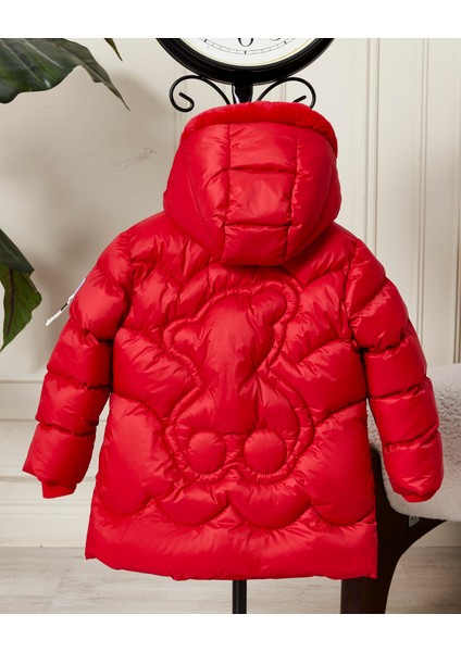 Kız Bebek Kapüşonlu Fermuarlı Şişme Mont 51351 fiyatları