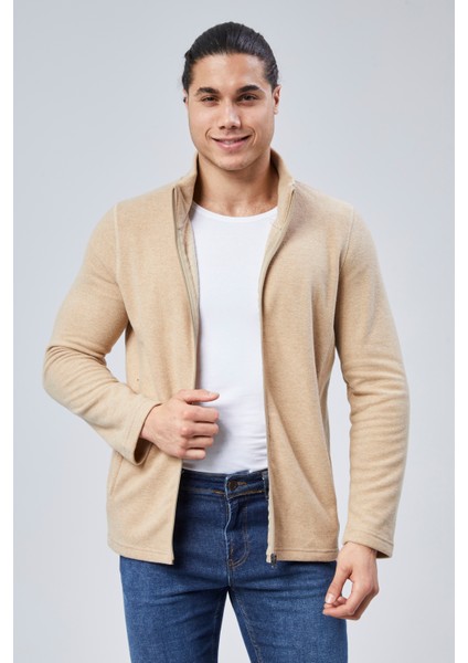 Mooncover Unisex Italyan Polar Fermuarlı Cepli Sweatshirt fiyatları